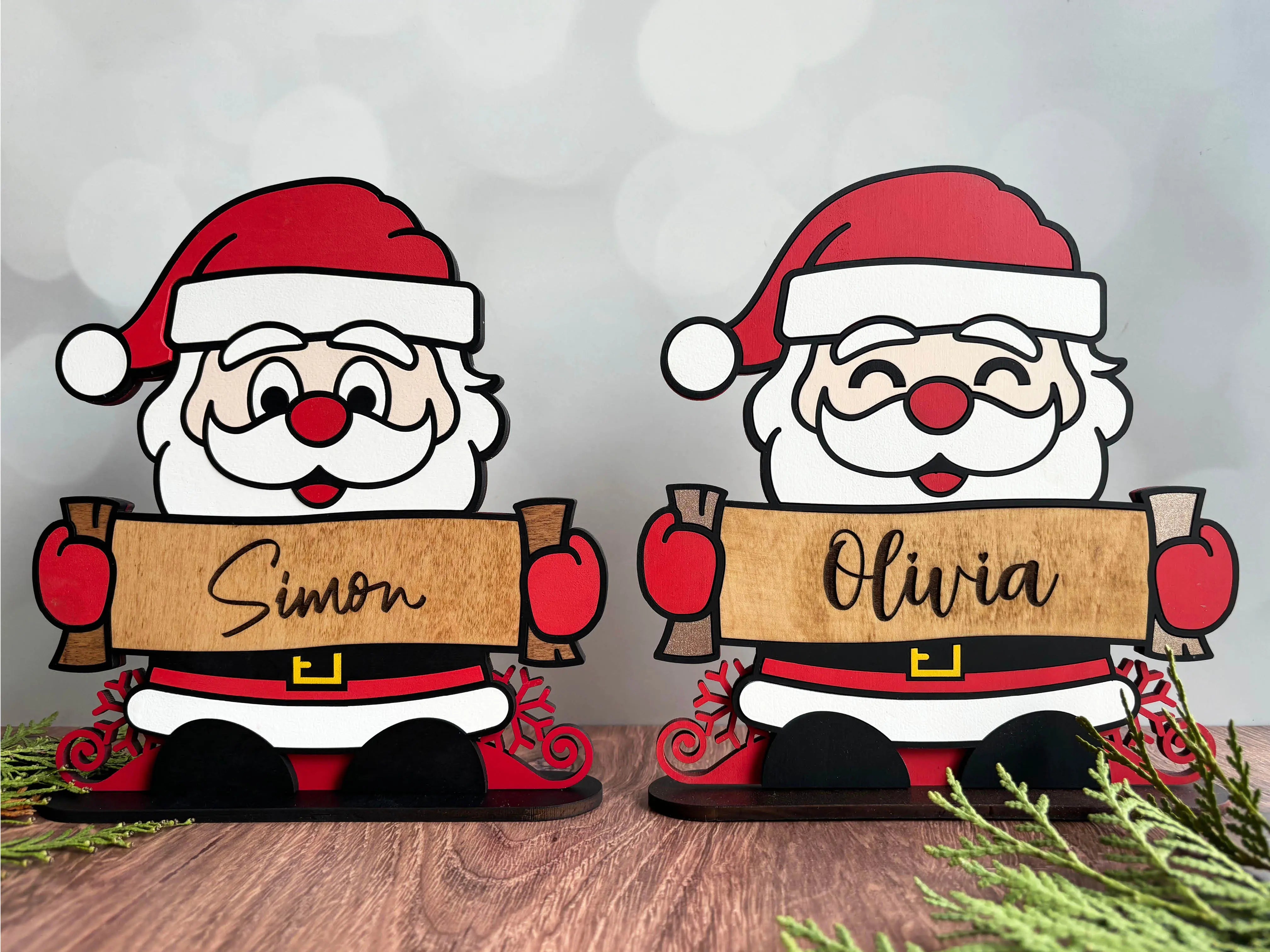 Collection of Santa Stand in a gallery layout